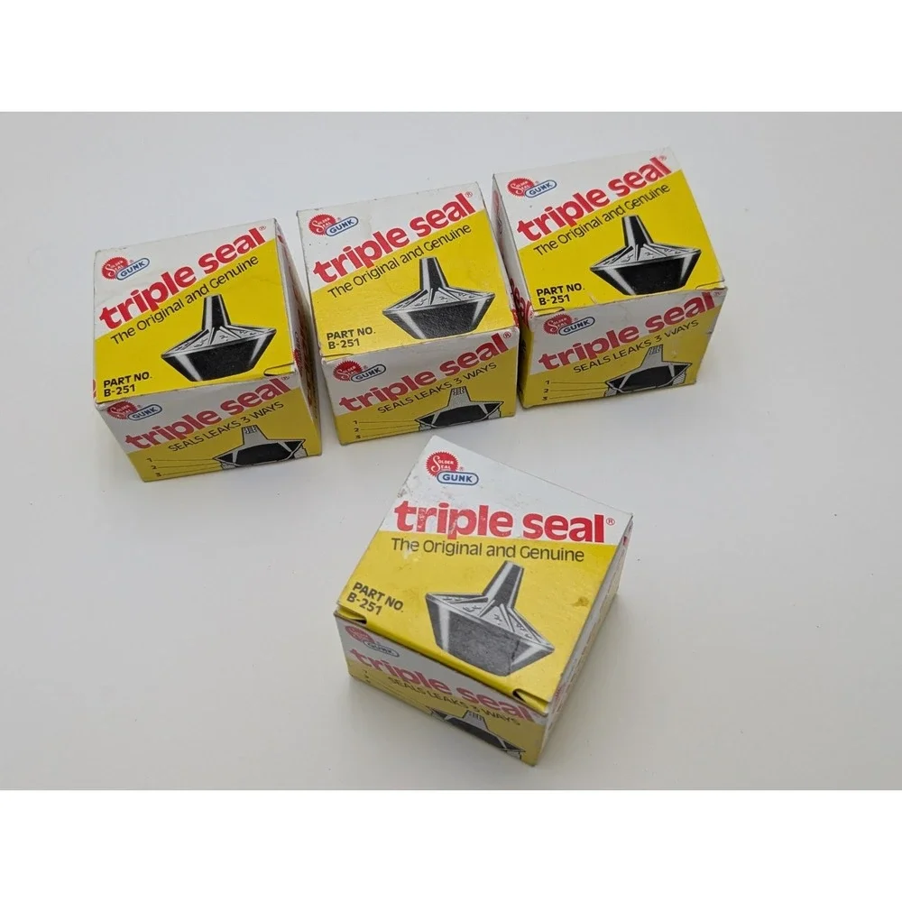 Lot of 4 Gunk Triple Seal B-252